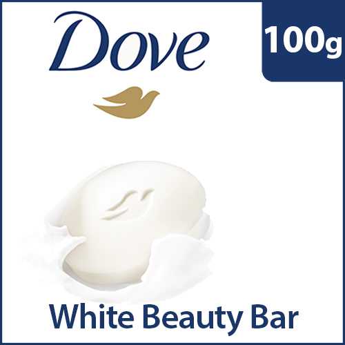 Dove Beauty Bar White 100 gm